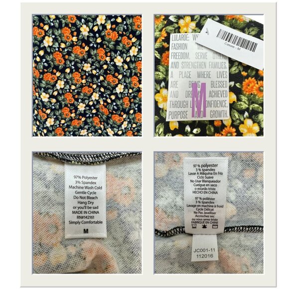 LuLaRoe Cassie Bundle of 5 Womens M Skirts Pencil Multicolor NWT - Picture 12 of 16